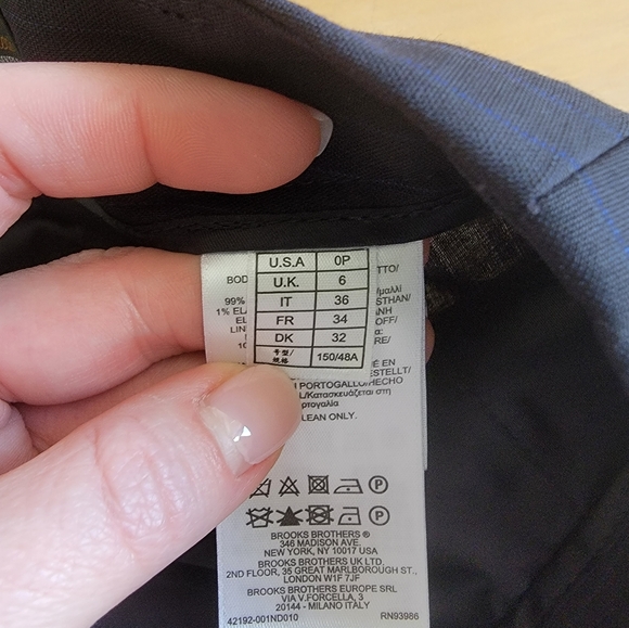 Brooks Brothers pinstripe italian wool pants - Picture 14 of 16